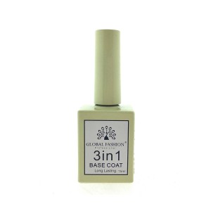 База каучукова Global Fashion Long Lasting 3 in 1, 15 мл